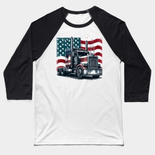 Truck Tractor Baseball T-Shirt